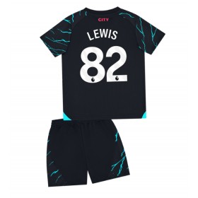 Manchester City Rico Lewis #82 3rd Trikot 2023-24 Kurzarm (+ kurze hosen)